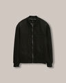 Bomber Fit Regular Negra,NEGRO